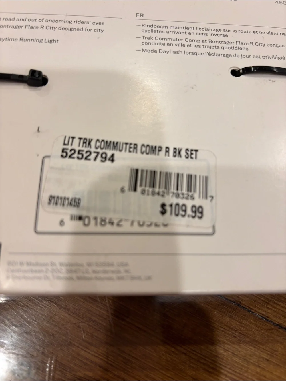 Trek Commuter Comp R & Flare R City Light Set - Black - Picture 6 of 6